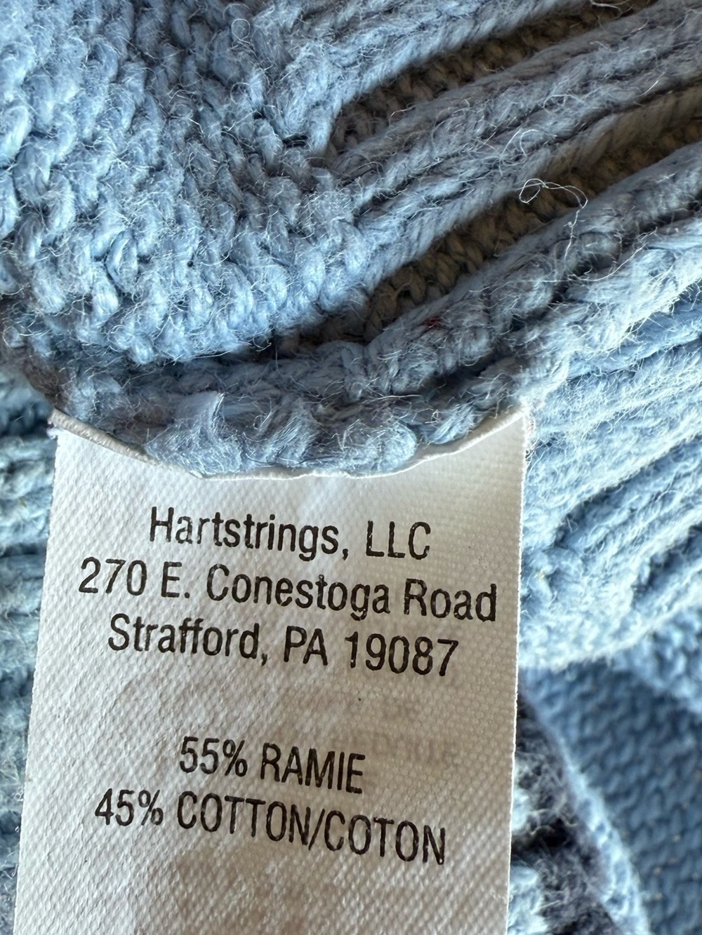 Hartstrings Light Blue Knit Sweater - Picture 2 of 5